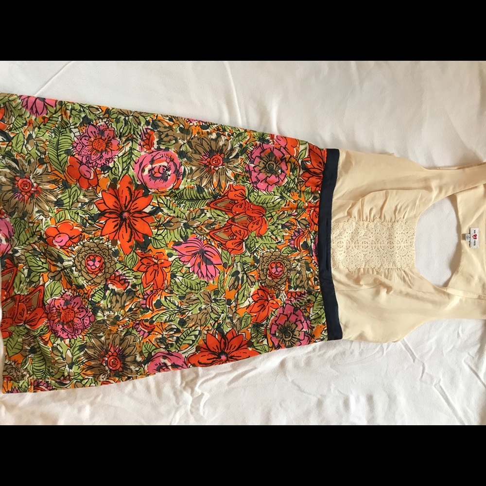 We Love Vera Anthropologie dress sz 4